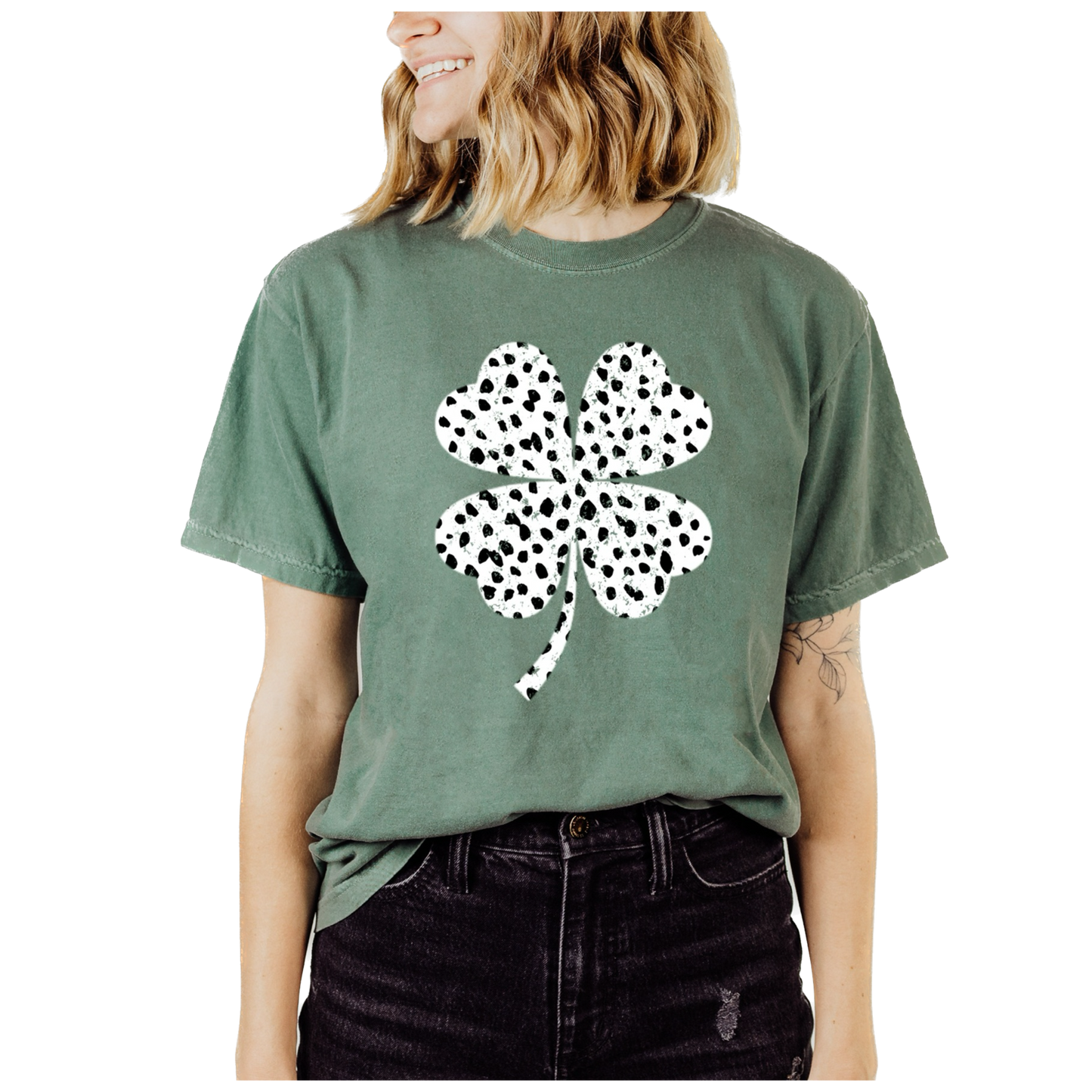 Dalmation Shamrock
