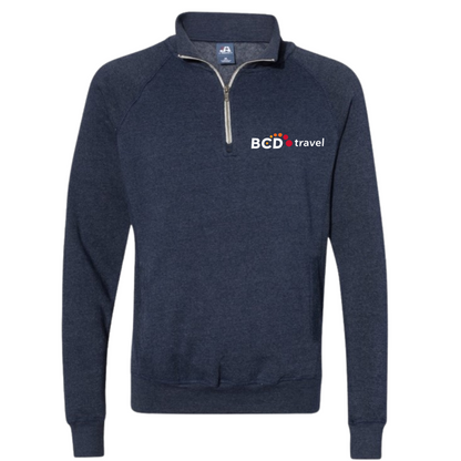 Embroidered 1/4 Zip Pullover