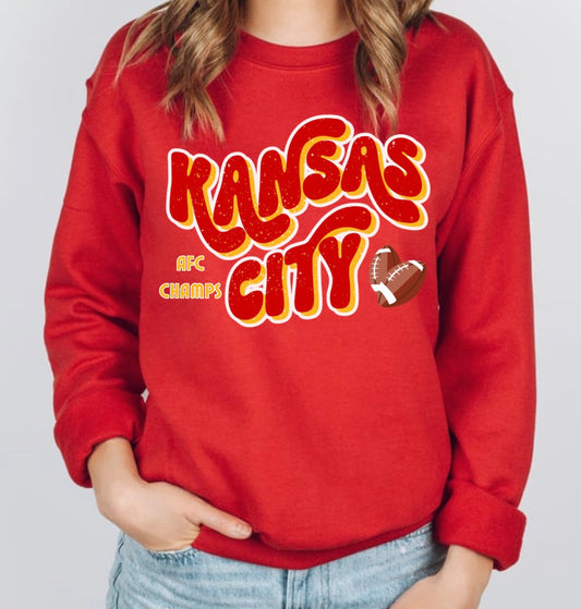 Retro Kansas City Football