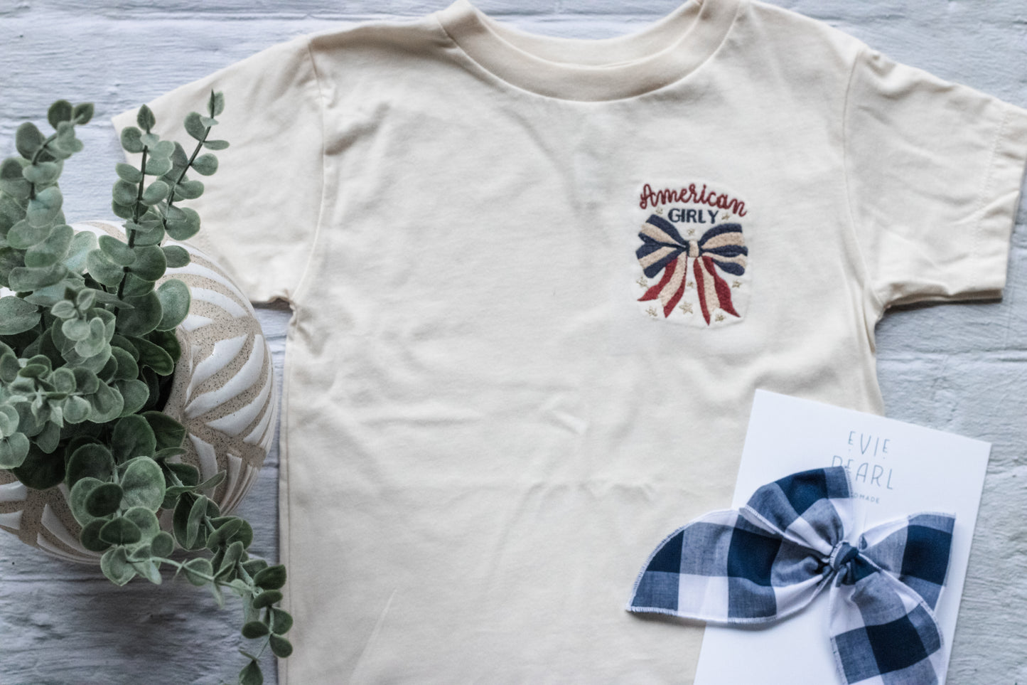 Embroidered Coquette American Girly