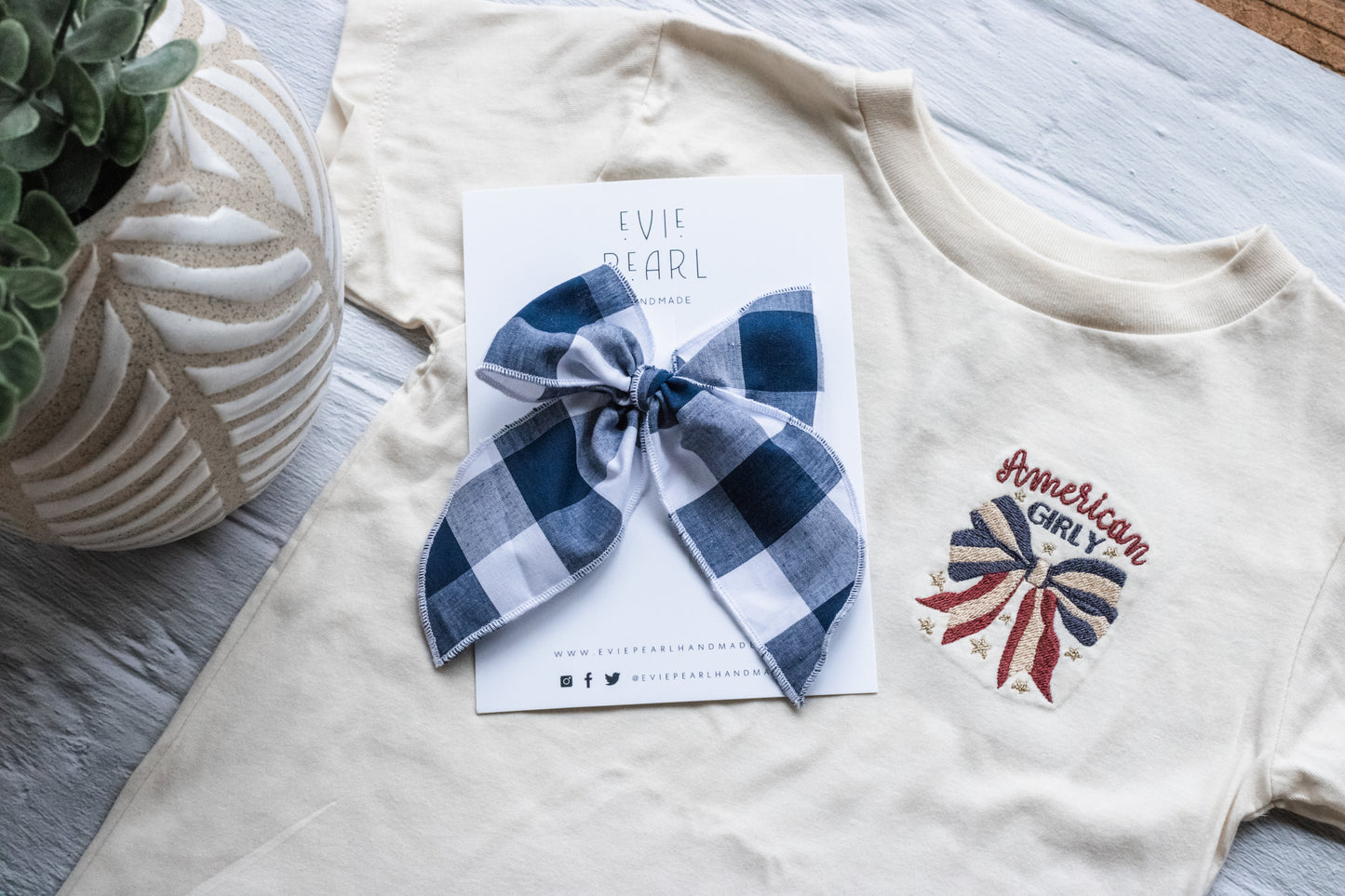 Embroidered Coquette American Girly